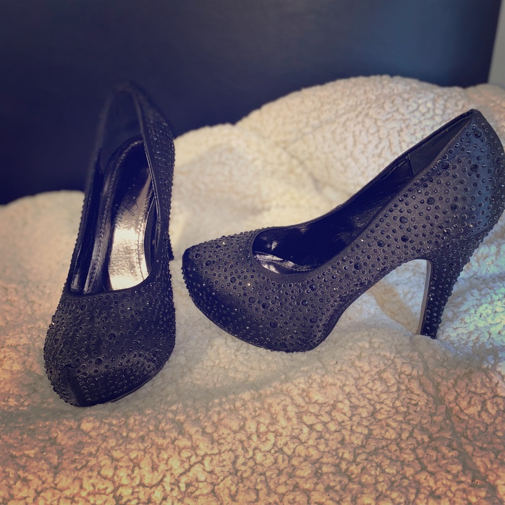 Black heels